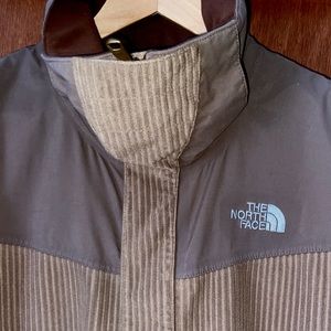 The North Face Prodigy Rare Brown Corduroy Jacket medium